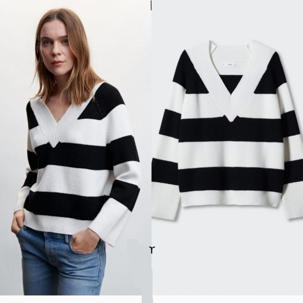MANGO Viscose blend sweater